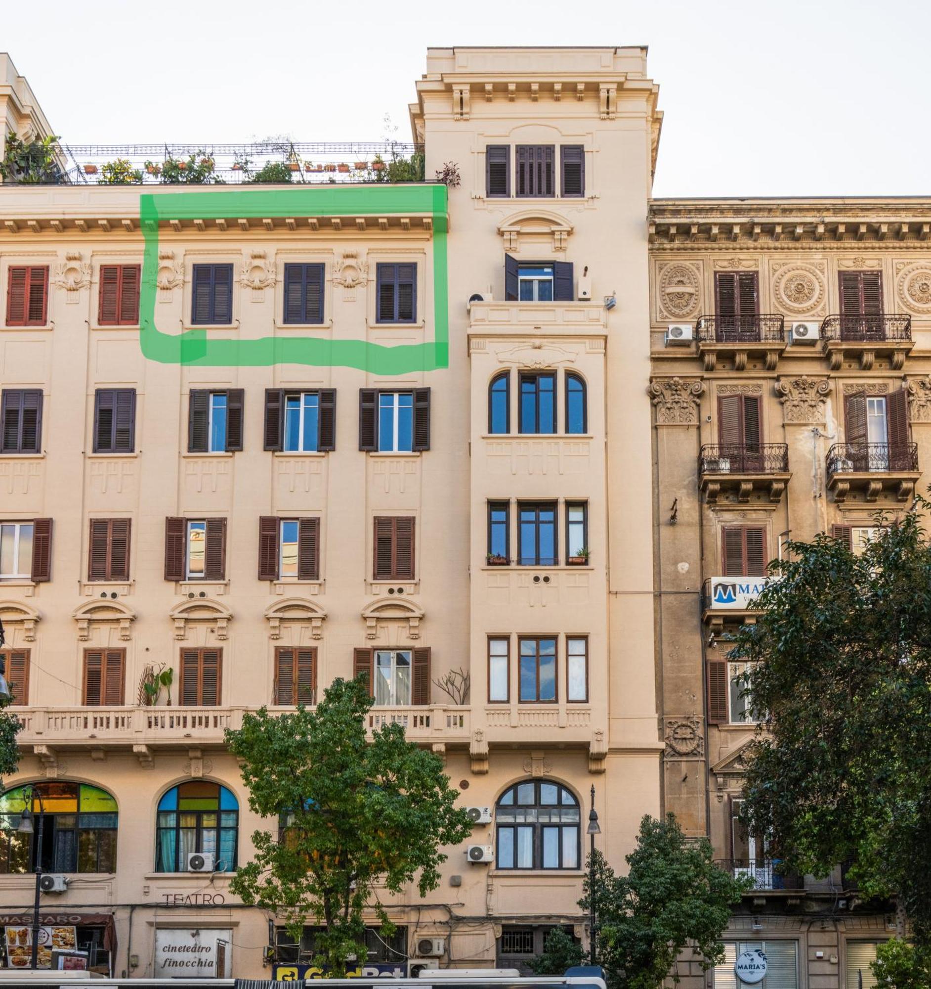 Ai Quattro Canti Di Citta Palerme Extérieur photo